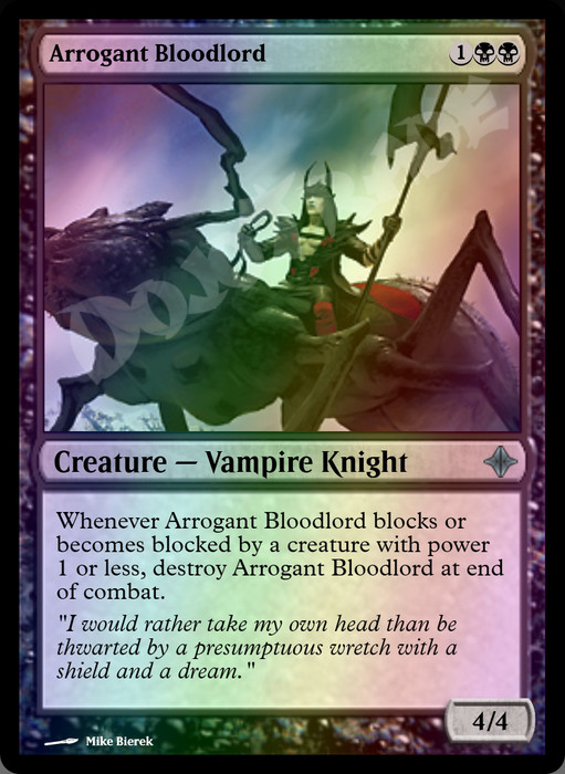 Arrogant Bloodlord FOIL