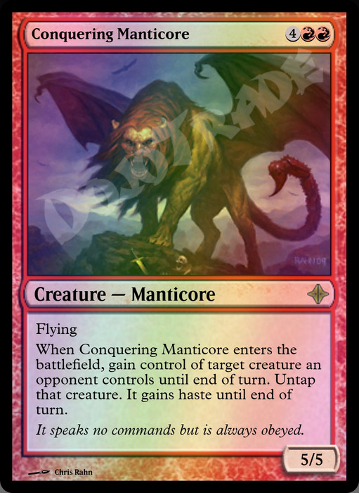 Conquering Manticore FOIL