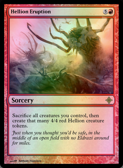 Hellion Eruption FOIL