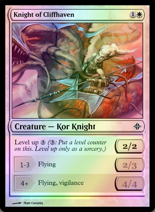 Knight of Cliffhaven FOIL