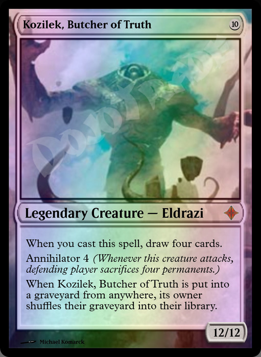 Kozilek, Butcher of Truth FOIL