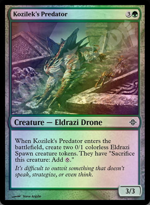 Kozilek's Predator FOIL