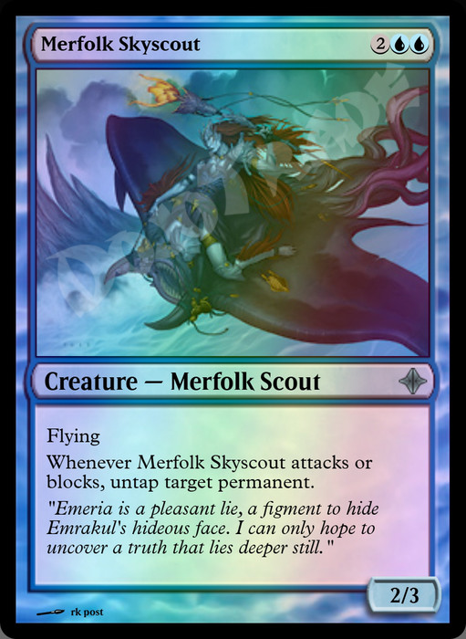 Merfolk Skyscout FOIL