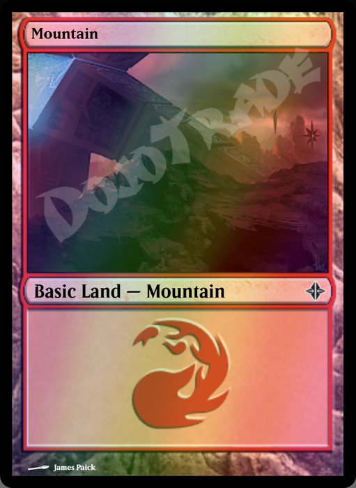 Mountain (#244) FOIL