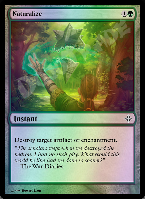 Naturalize FOIL