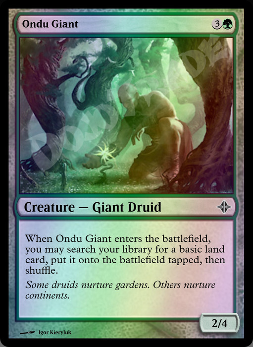 Ondu Giant FOIL