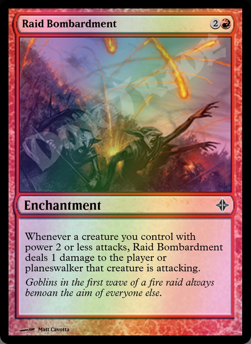 Raid Bombardment FOIL