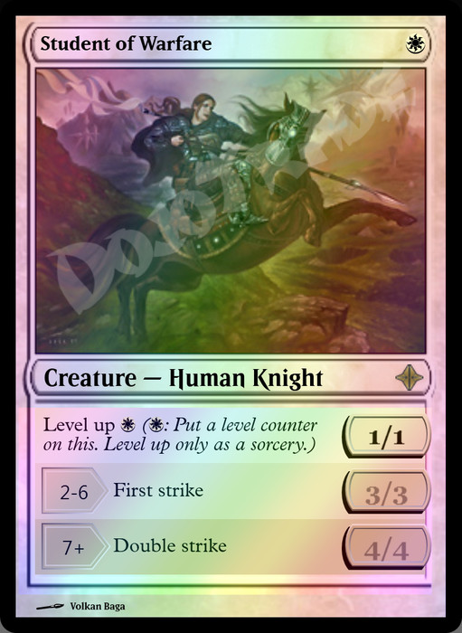 Student of Warfare FOIL