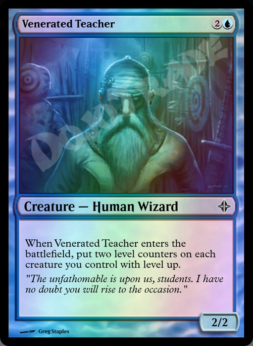 Venerated Teacher FOIL