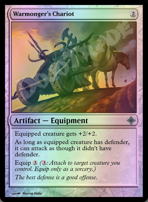 Warmonger's Chariot FOIL