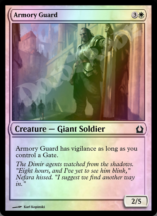 Armory Guard FOIL