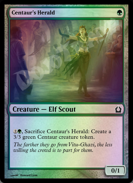 Centaur's Herald FOIL