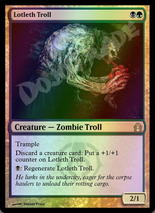 Lotleth Troll FOIL