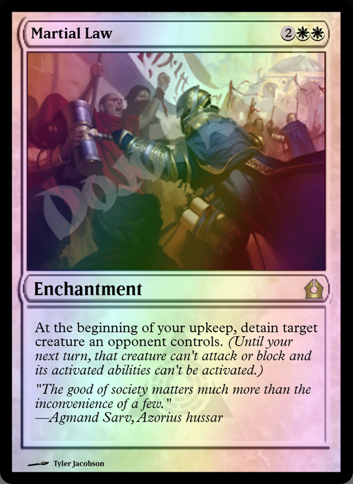 Martial Law FOIL