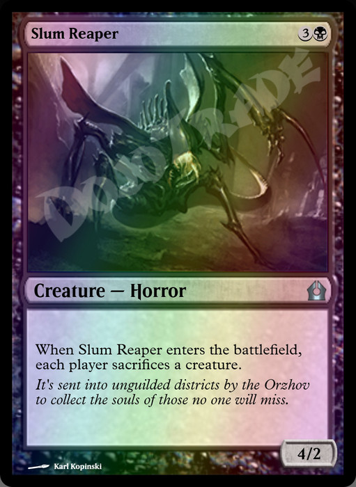 Slum Reaper FOIL