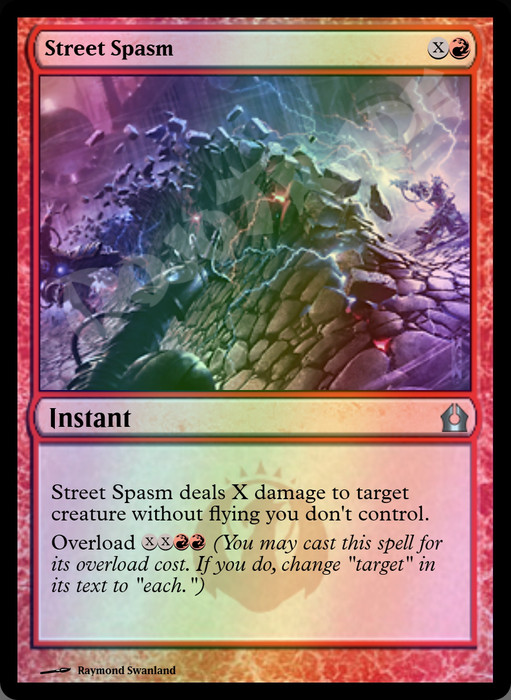 Street Spasm FOIL