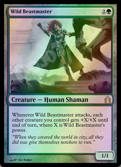 Wild Beastmaster FOIL