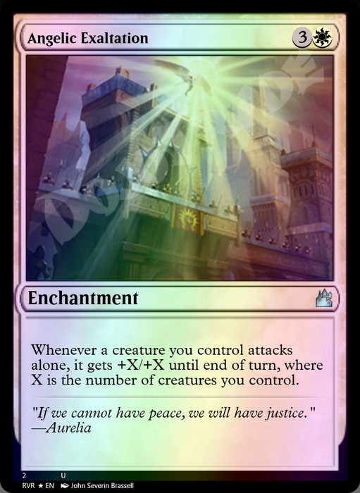 Angelic Exaltation FOIL