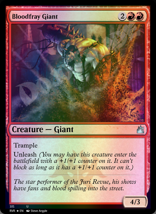 Bloodfray Giant FOIL