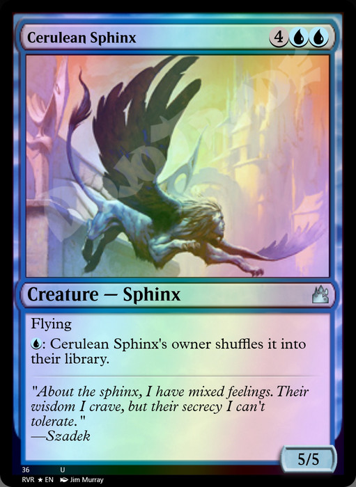 Cerulean Sphinx FOIL