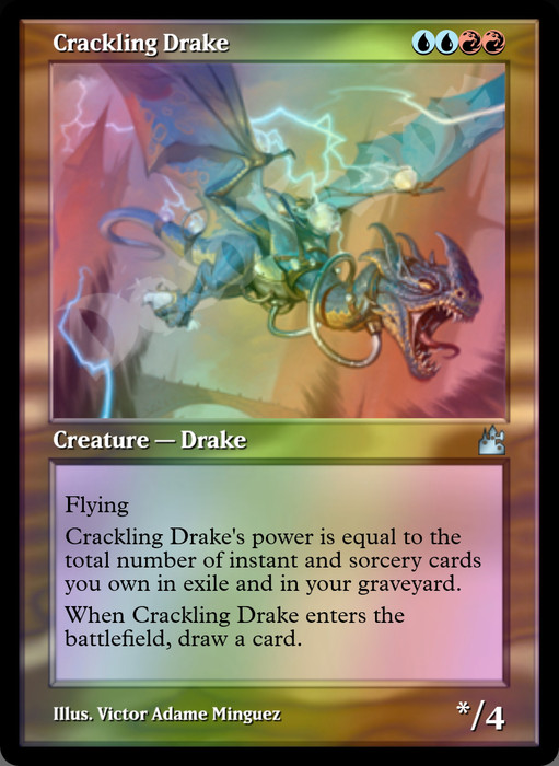 Crackling Drake (Showcase) FOIL