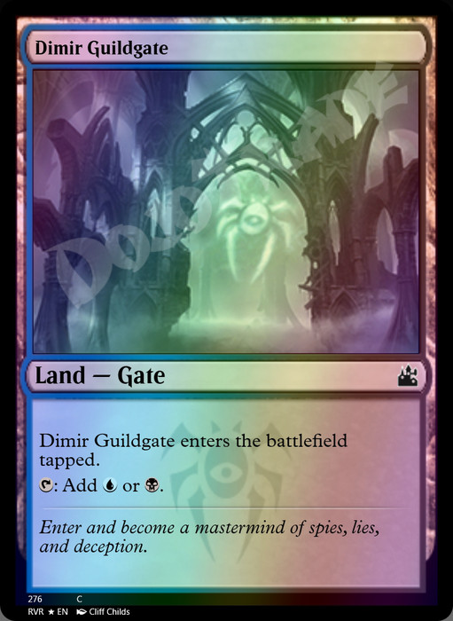 Dimir Guildgate FOIL