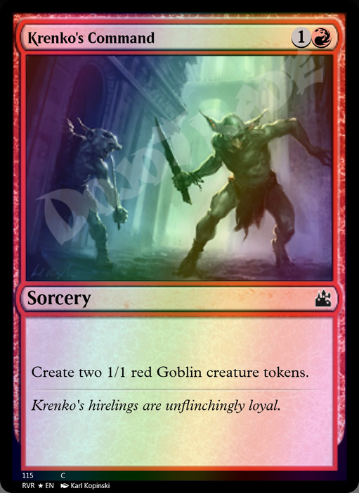 Krenko's Command FOIL