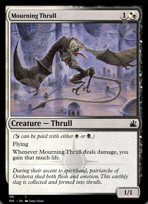 Mourning Thrull