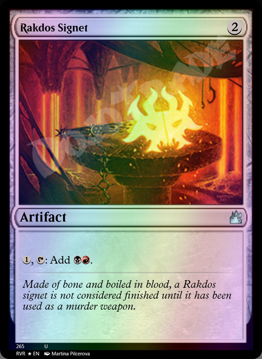 Rakdos Signet FOIL