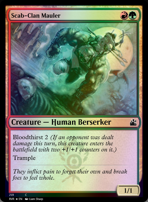 Scab-Clan Mauler FOIL