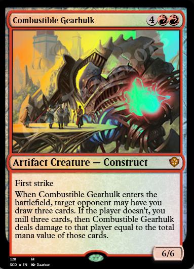 Combustible Gearhulk FOIL