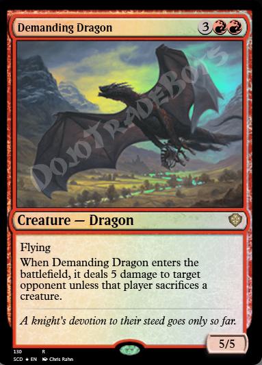 Demanding Dragon FOIL