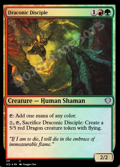 Draconic Disciple FOIL