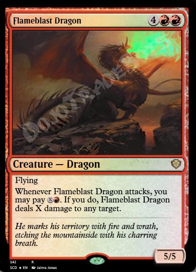 Flameblast Dragon FOIL