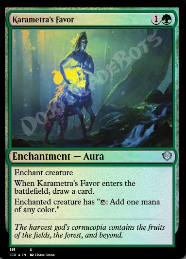 Karametra's Favor FOIL