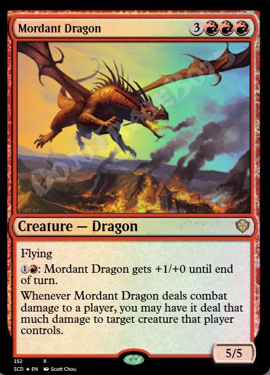 Mordant Dragon FOIL