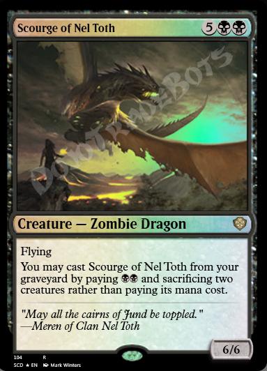 Scourge of Nel Toth FOIL