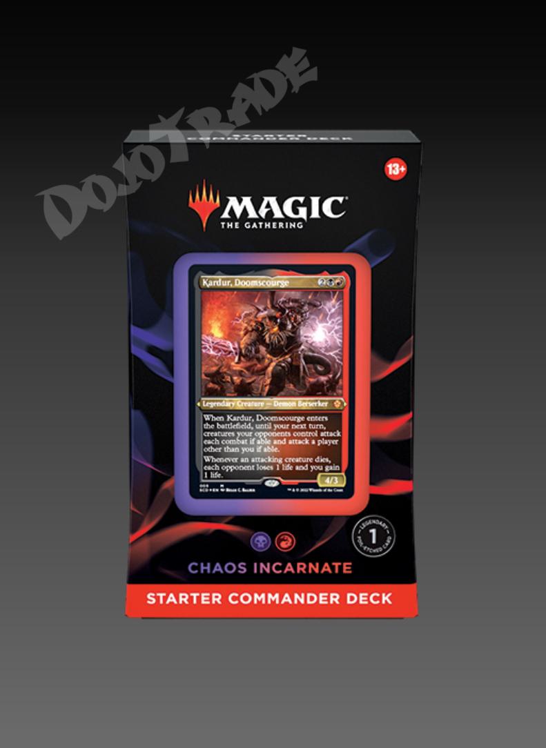 Starter Commander Deck: Chaos Incarnate