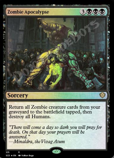 Zombie Apocalypse FOIL