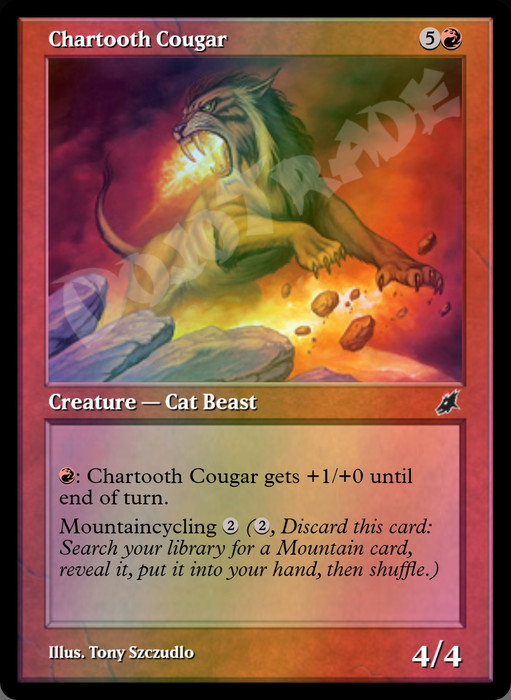 Chartooth Cougar FOIL