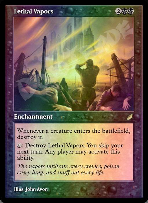 Lethal Vapors FOIL