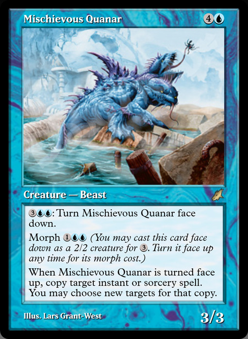 Mischievous Quanar