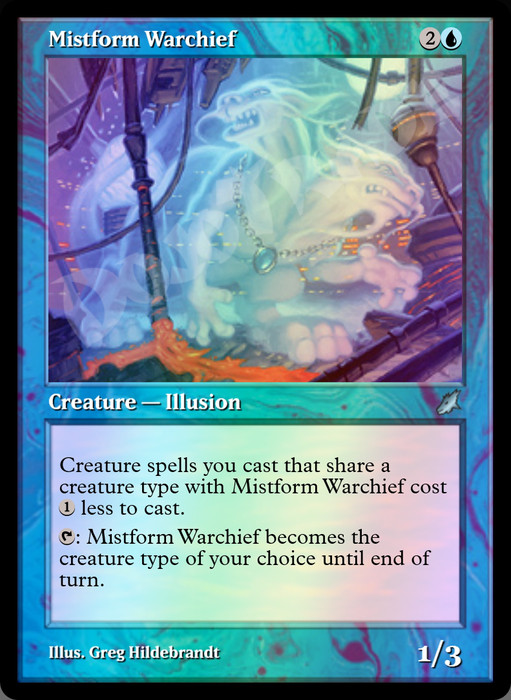 Mistform Warchief FOIL