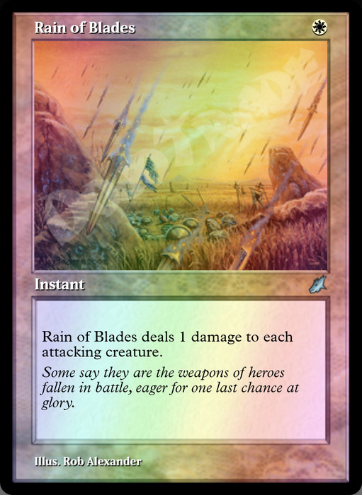 Rain of Blades FOIL