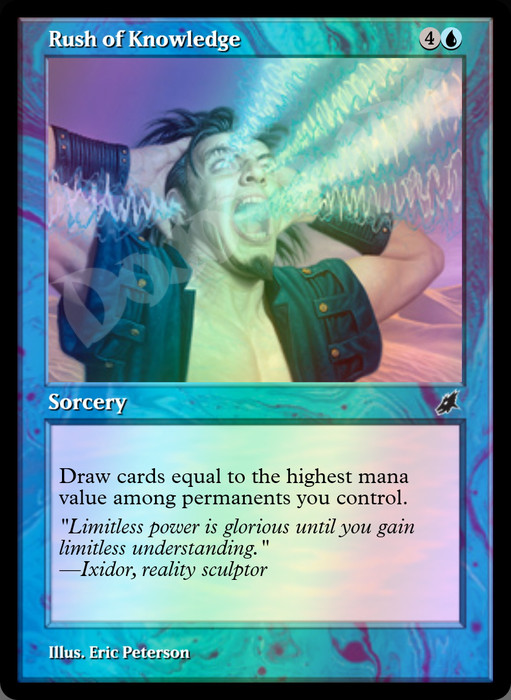 Rush of Knowledge FOIL