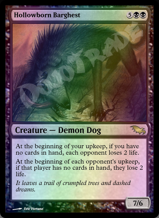 Hollowborn Barghest FOIL