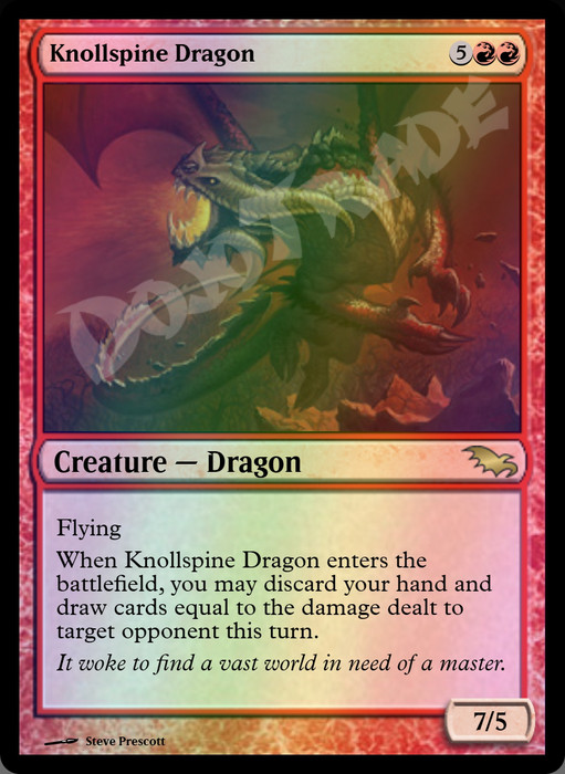 Knollspine Dragon FOIL