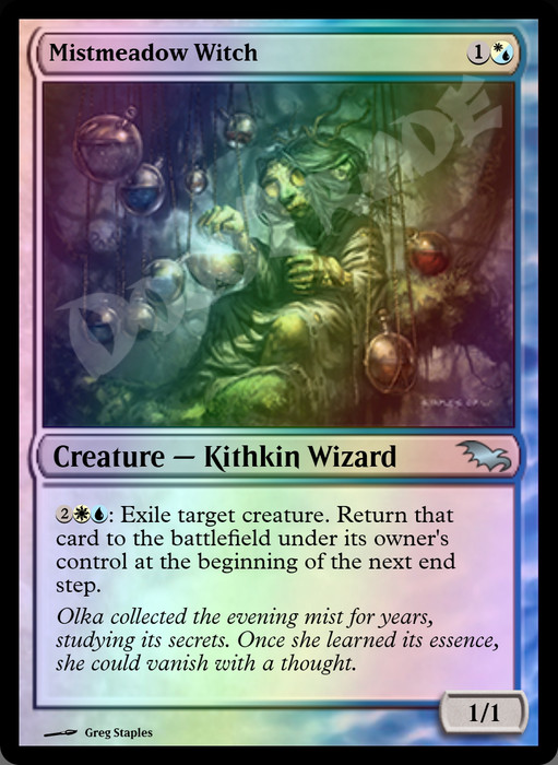 Mistmeadow Witch FOIL