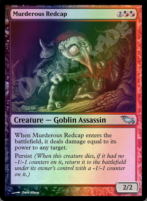 Murderous Redcap FOIL