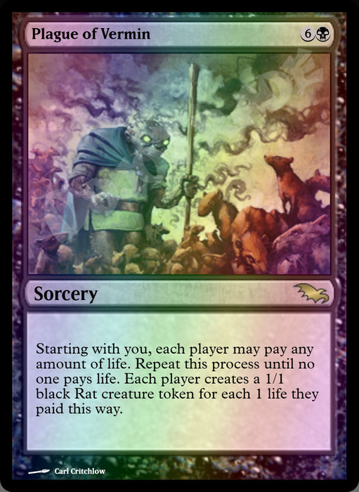 Plague of Vermin FOIL